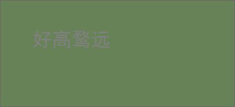 好高鹜远
